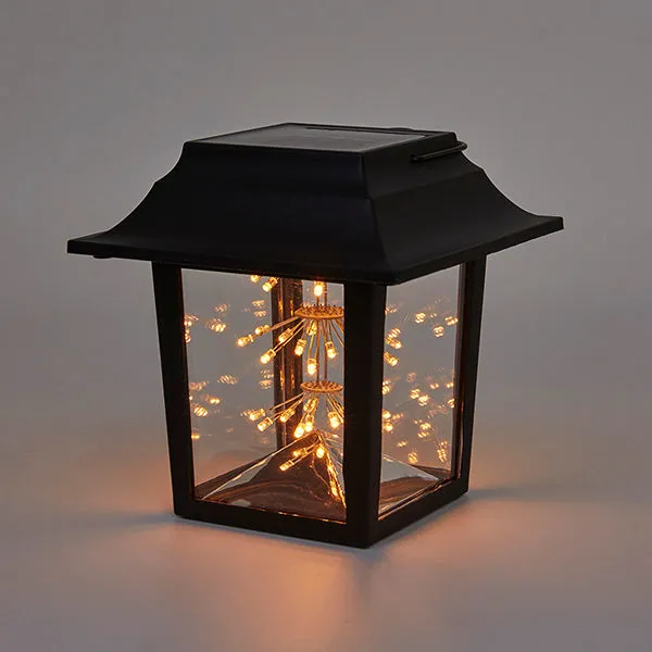 2 in 1 Solar-Powered Copper Wire LED Lantern Light
