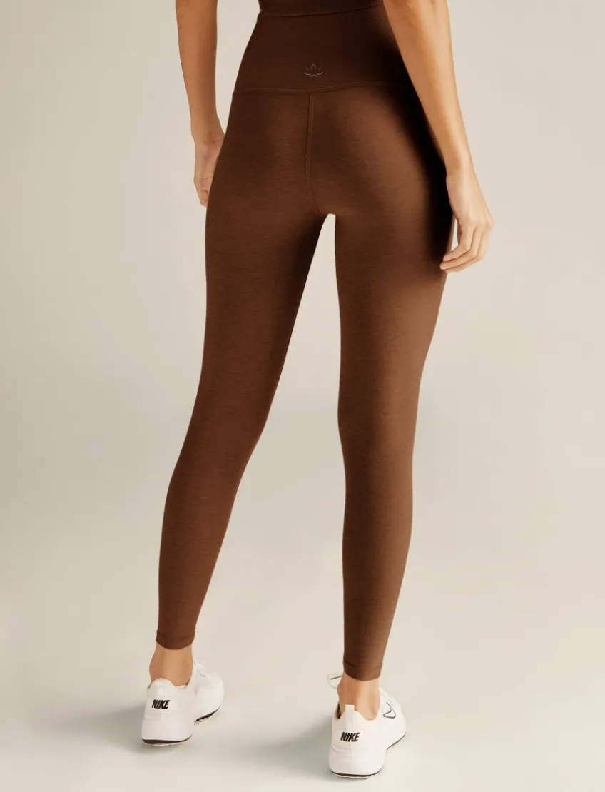 Beyond Yoga HW Midi Legging- Bold Mocha