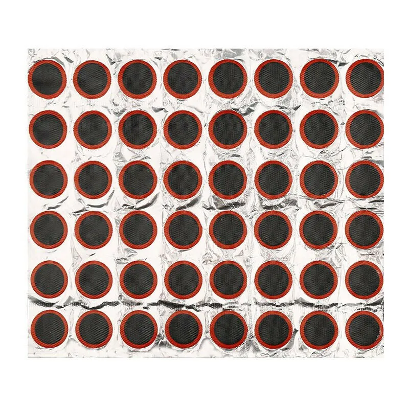Bicycle Flat Tire Repair Kit Tool Set 48pcs Portable Rubber Fetal Repair Tools bike Inner Tube Puncture Patch Repair Tools
