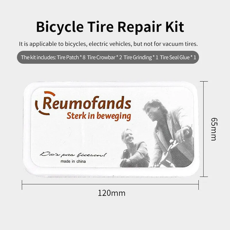 Bicycle Tire Repair Kits Tools Cycling Inner Tube Patching Tyre Filler Glue Free Cold Patch Sealant Fix Portable Tirekit