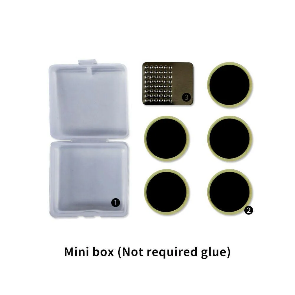 Bicycle Tire Repair Kits Tools Cycling Inner Tube Patching Tyre Filler Glue Free Cold Patch Sealant Fix Portable Tirekit
