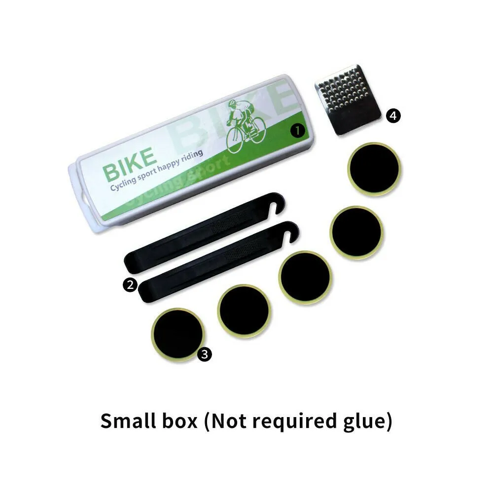 Bicycle Tire Repair Kits Tools Cycling Inner Tube Patching Tyre Filler Glue Free Cold Patch Sealant Fix Portable Tirekit