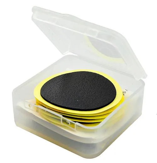 Bike Tire Patch Kit with Glueless Self-Adhesive