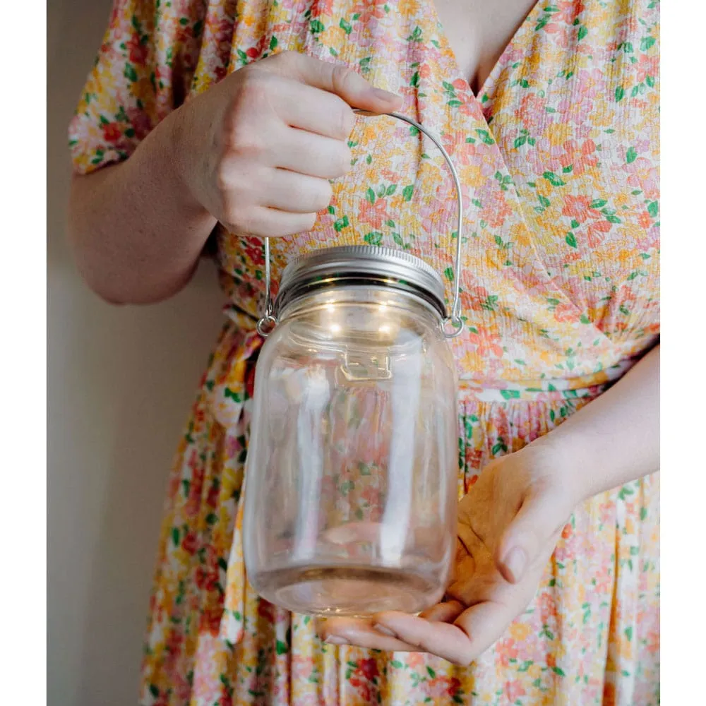 BULK BUY Solar Jar - Catch the Sun Glass Lantern Carton of 10