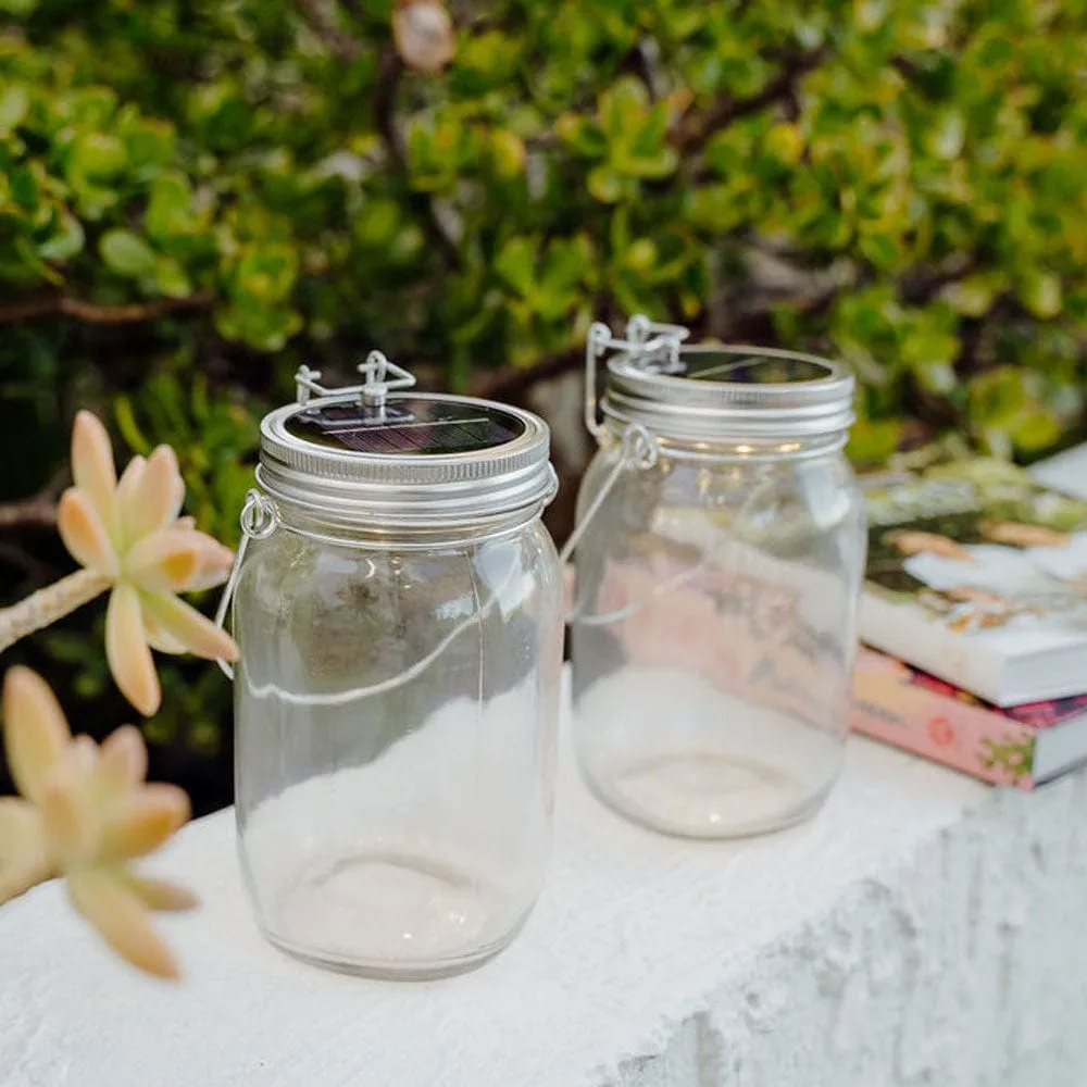 BULK BUY Solar Jar - Catch the Sun Glass Lantern Carton of 10