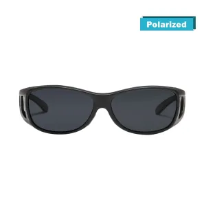 DUCO Men's Wraparound Fitover Polarizd Wear Over Sunglasses 8953