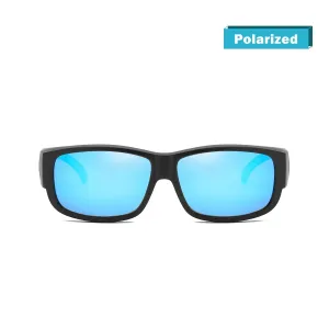 DUCO Unisex Wear Over Prescription Glasses Rx Glasses Polarized Sunglasses DC8956