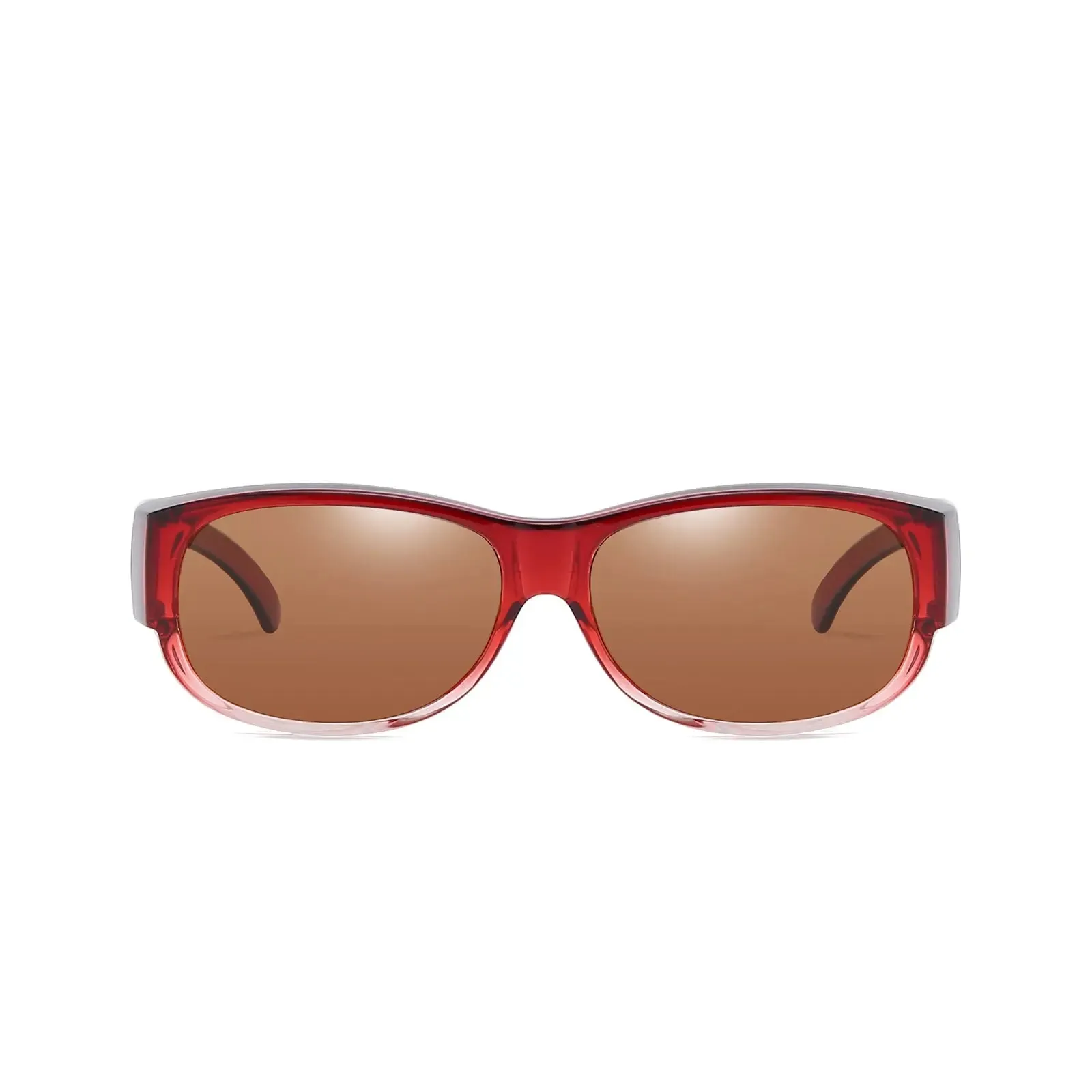 DUCO Unisex Wear Over Prescription Glasses Rx Glasses Polarized Sunglasses DC8956
