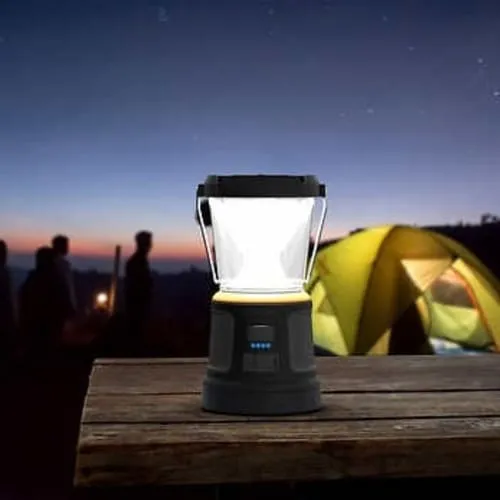 Duracell 2000 Lumen Battery - Solar & Electric Powered Lantern