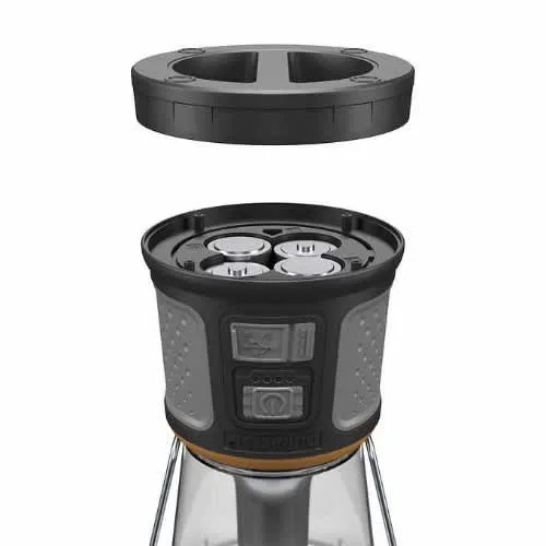 Duracell 2000 Lumen Battery - Solar & Electric Powered Lantern