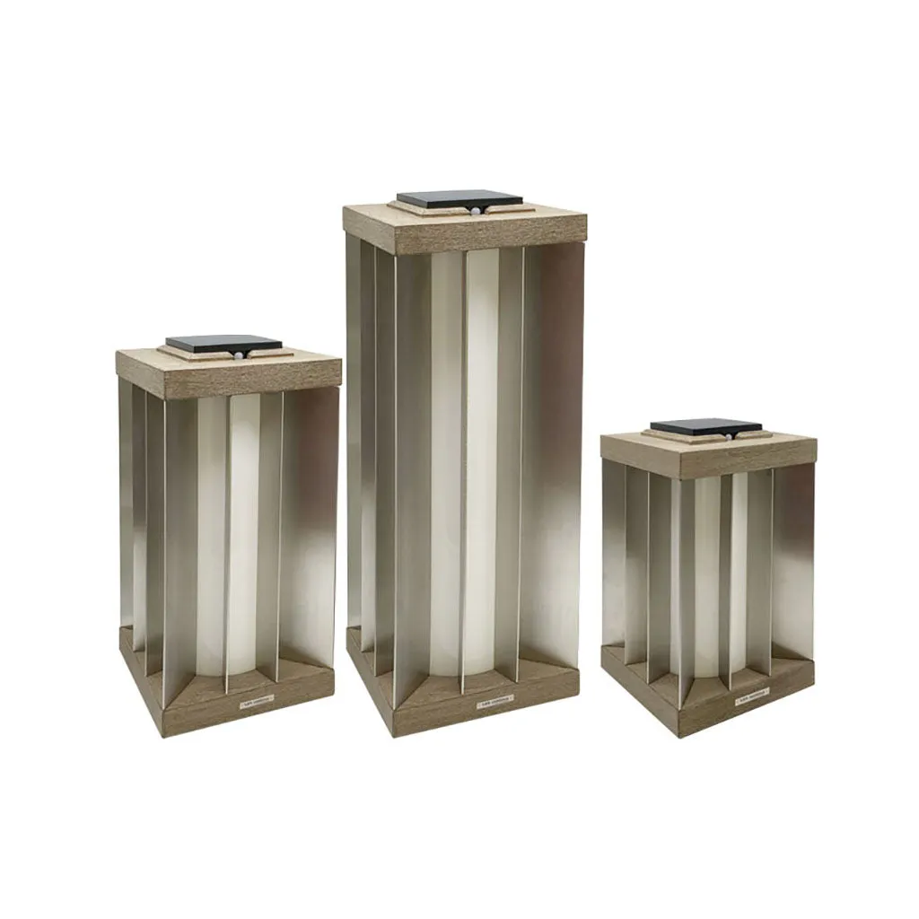 Edge Solar Outdoor Lantern