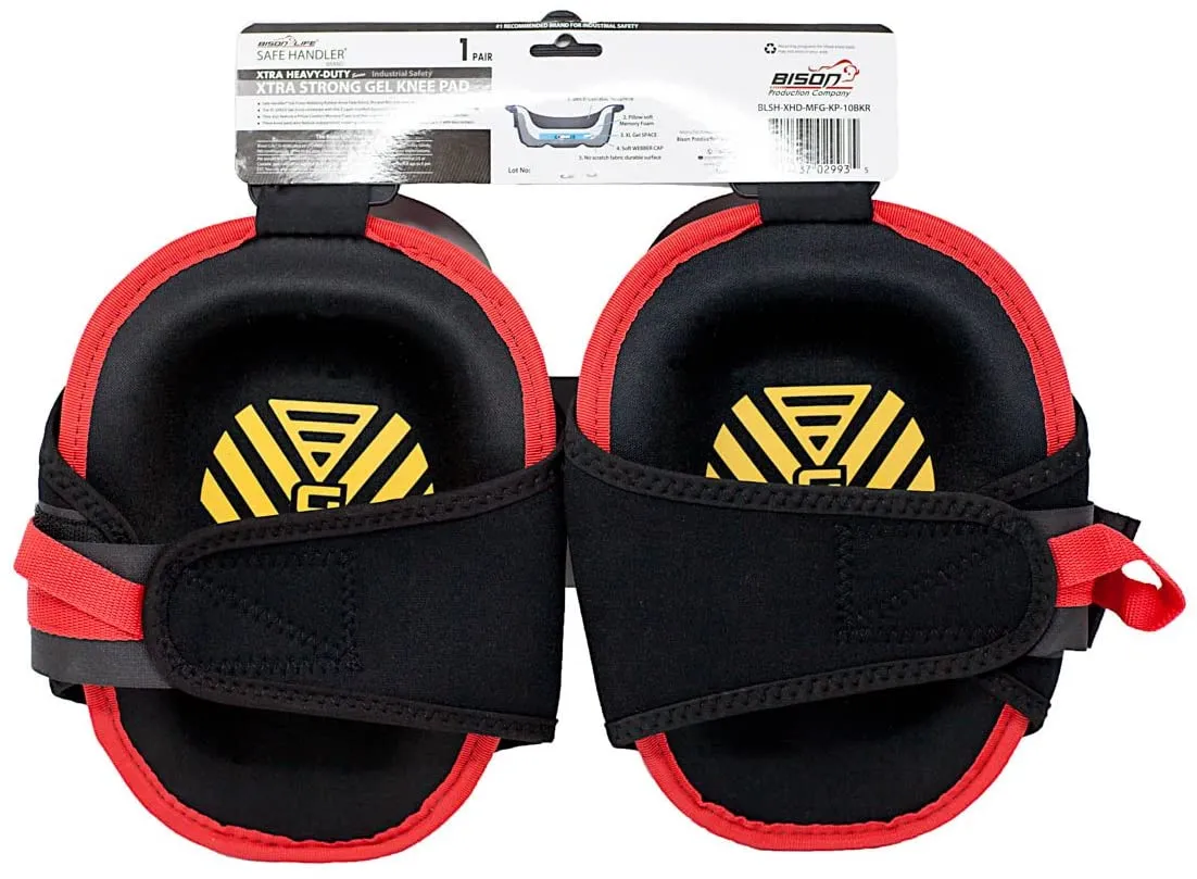 Extra Strong Gel Knee Pads with Memory Foam
