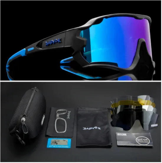 High-Performance Polarized Cycling Glasses for Clear Vision and UV Protection