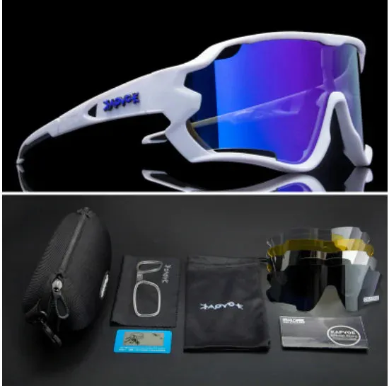 High-Performance Polarized Cycling Glasses for Clear Vision and UV Protection