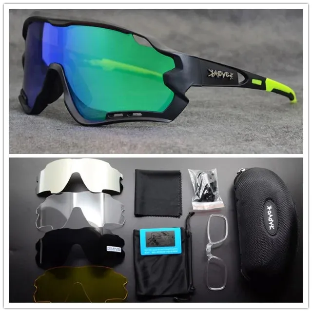High-Performance Polarized Cycling Glasses for Clear Vision and UV Protection