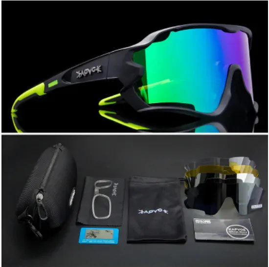 High-Performance Polarized Cycling Glasses for Clear Vision and UV Protection