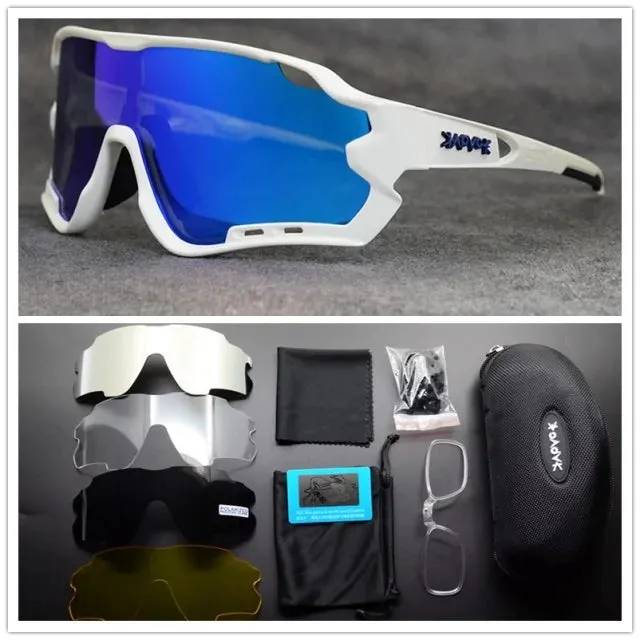 High-Performance Polarized Cycling Glasses for Clear Vision and UV Protection