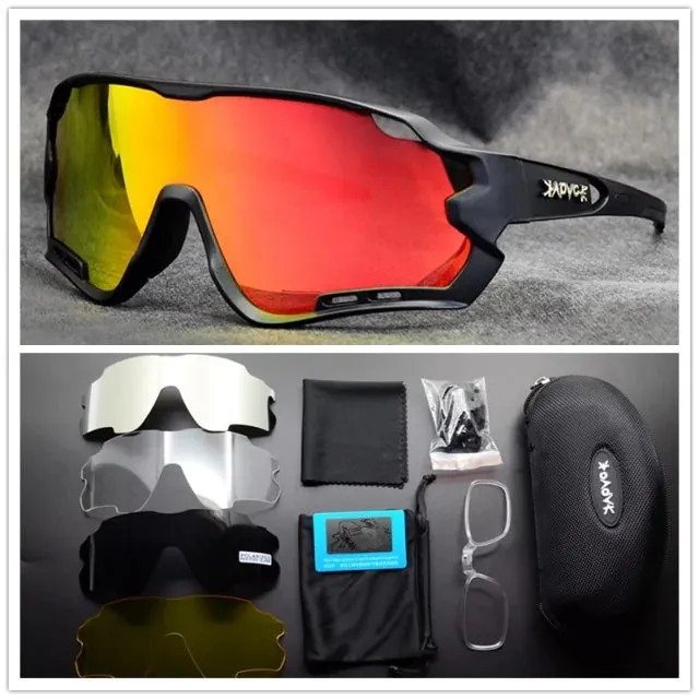 High-Performance Polarized Cycling Glasses for Clear Vision and UV Protection