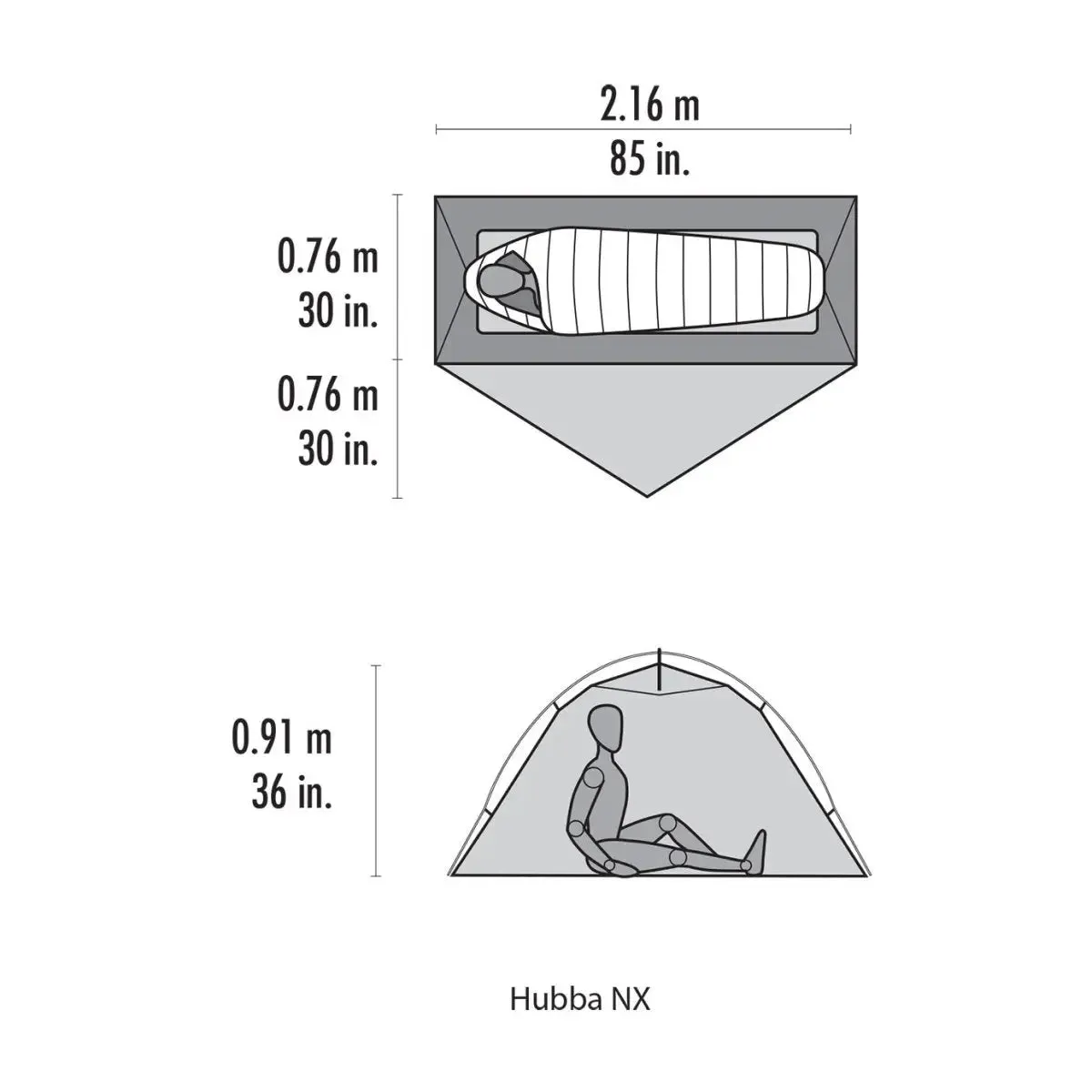 Hubba NX Solo - Green