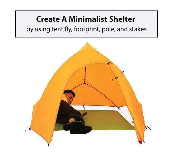 Illumina X - 1.55 Kg Ultralight Hiking Tent - Amber