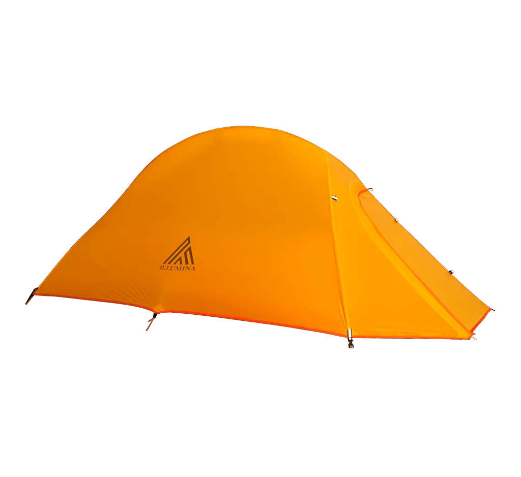 Illumina X - 1.55 Kg Ultralight Hiking Tent - Amber