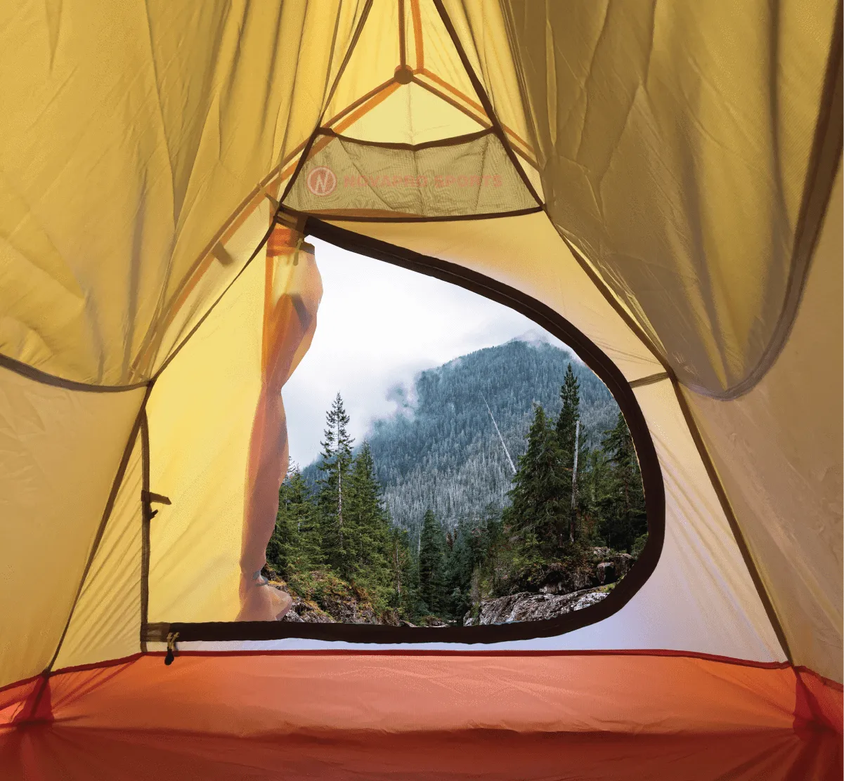 Illumina X - 1.55 Kg Ultralight Hiking Tent - Amber