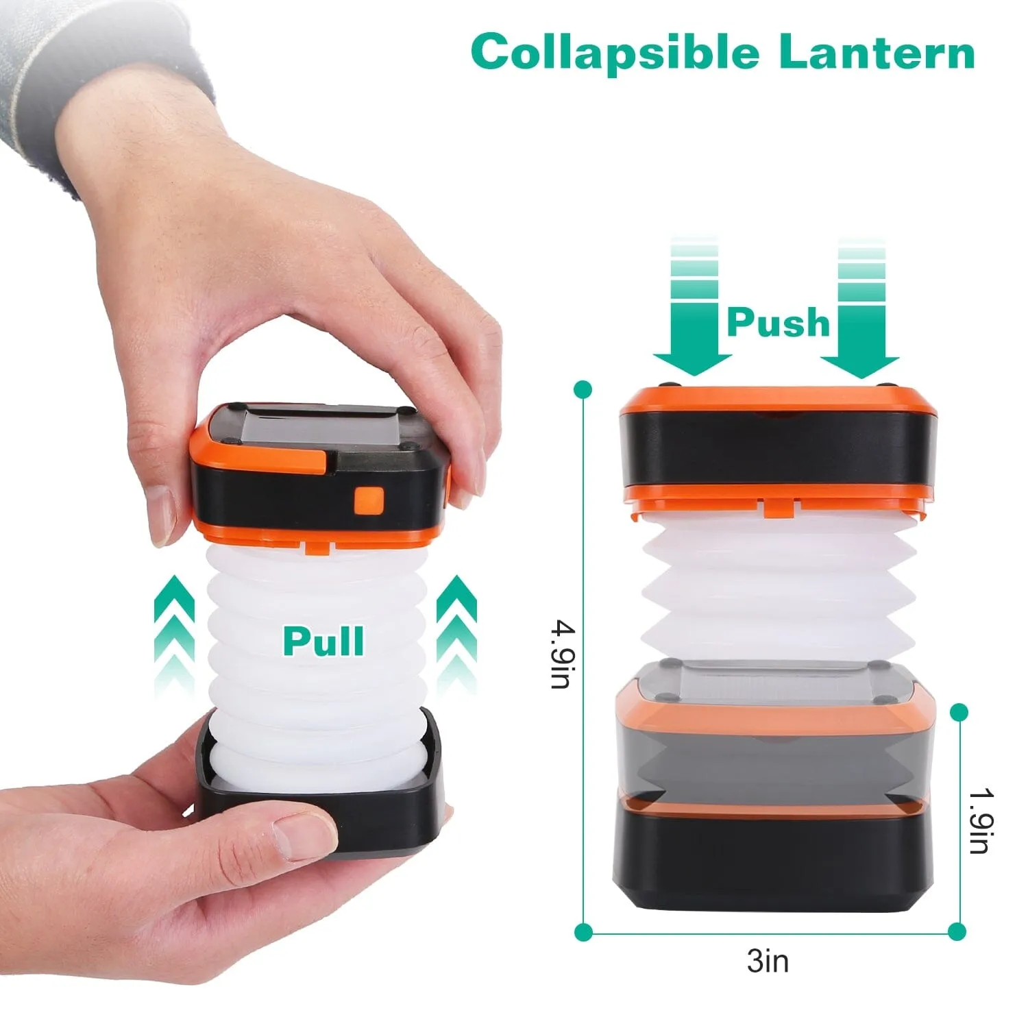 LED Collapsible Solar Camping Lantern