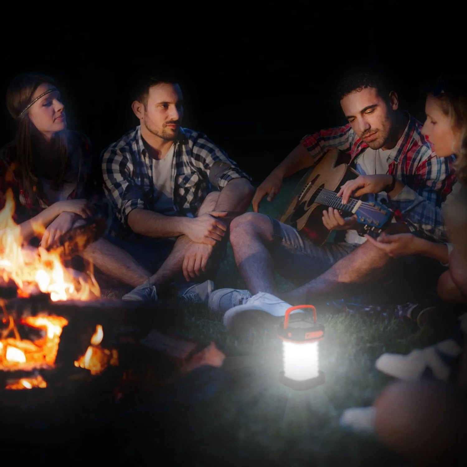 LED Collapsible Solar Camping Lantern