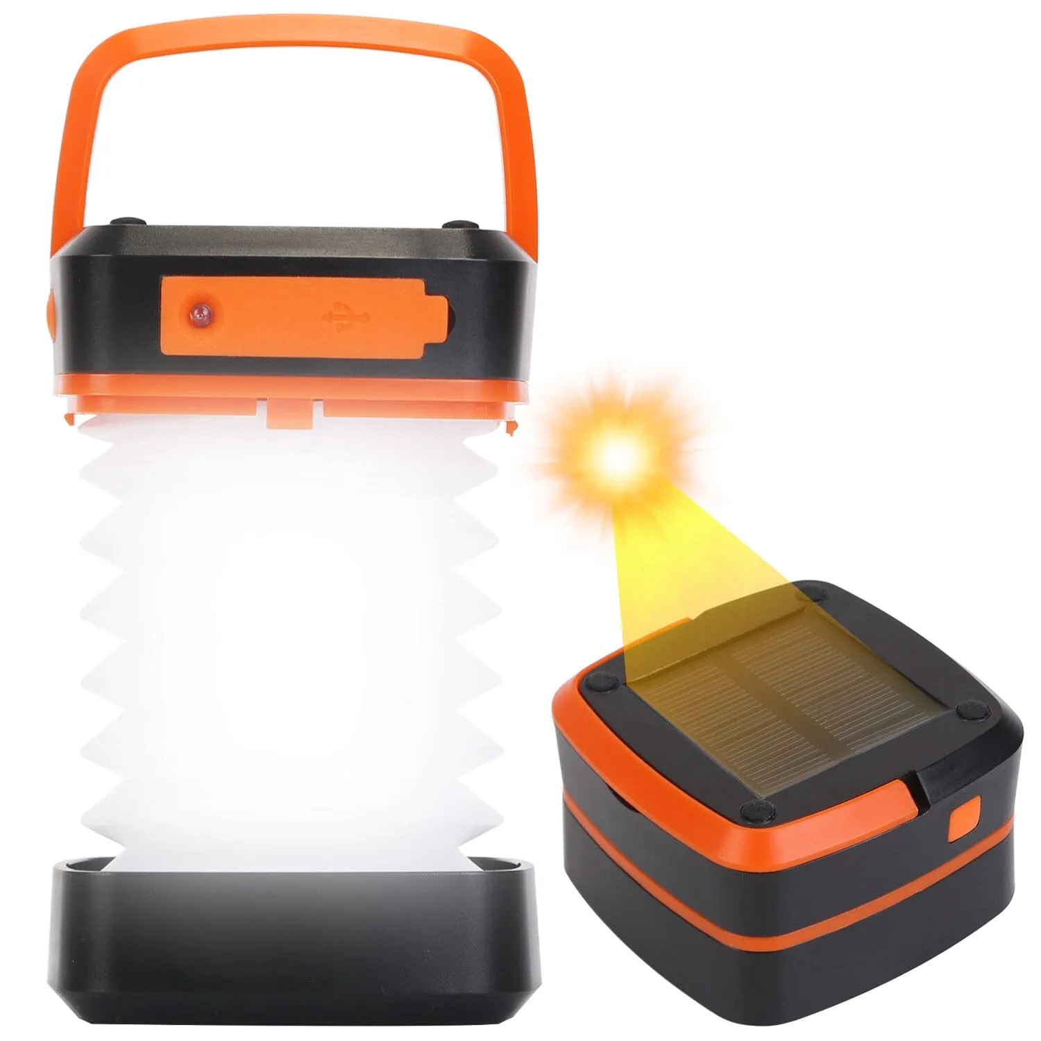 LED Collapsible Solar Camping Lantern