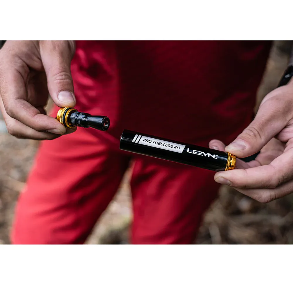 Lezyne Pro Tubeless Tire Repair Kit Black