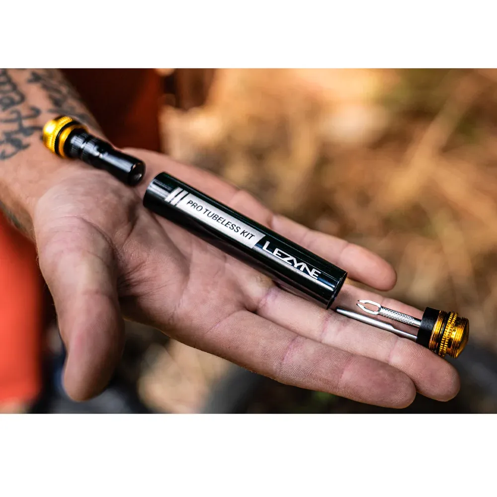 Lezyne Pro Tubeless Tire Repair Kit Black