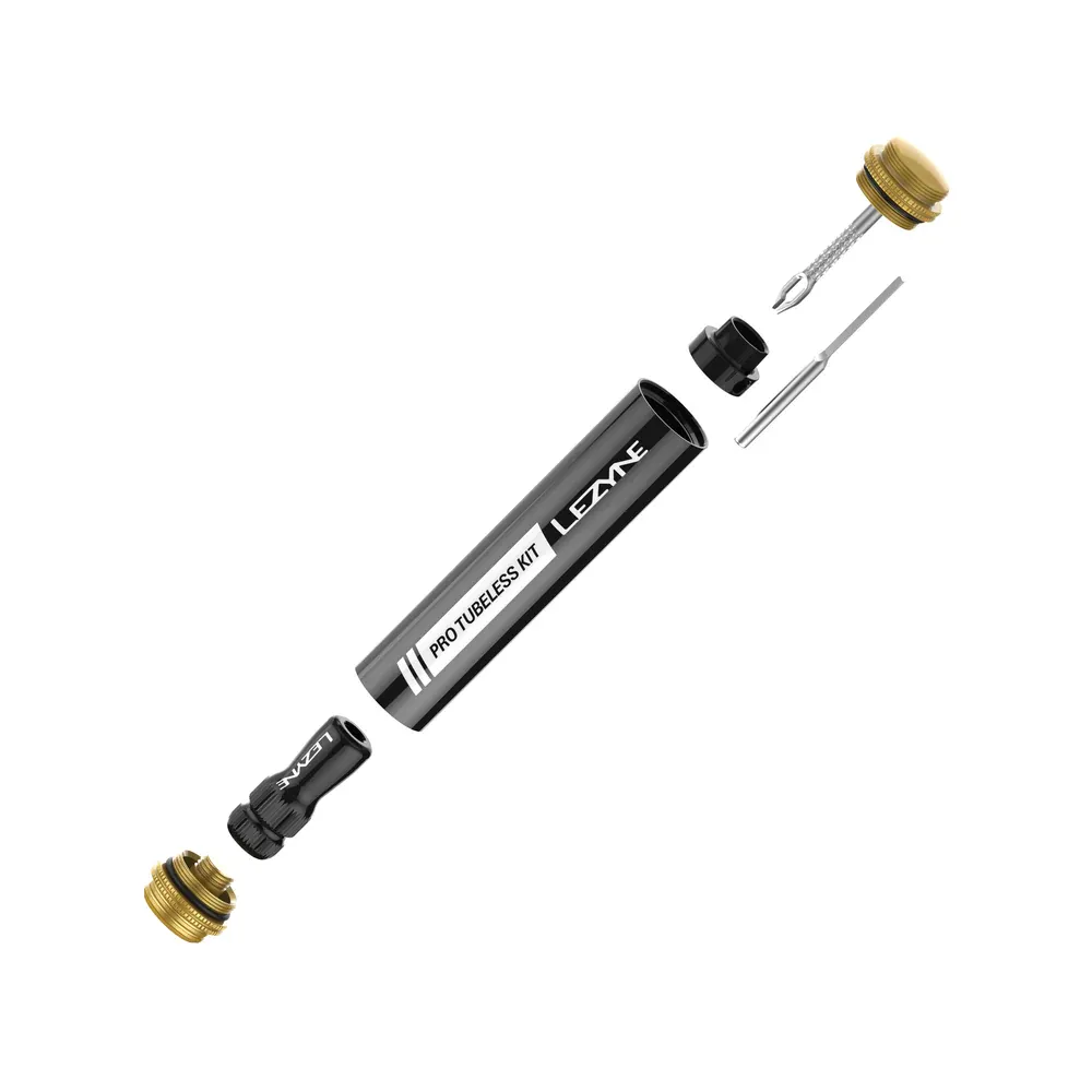 Lezyne Pro Tubeless Tire Repair Kit Black