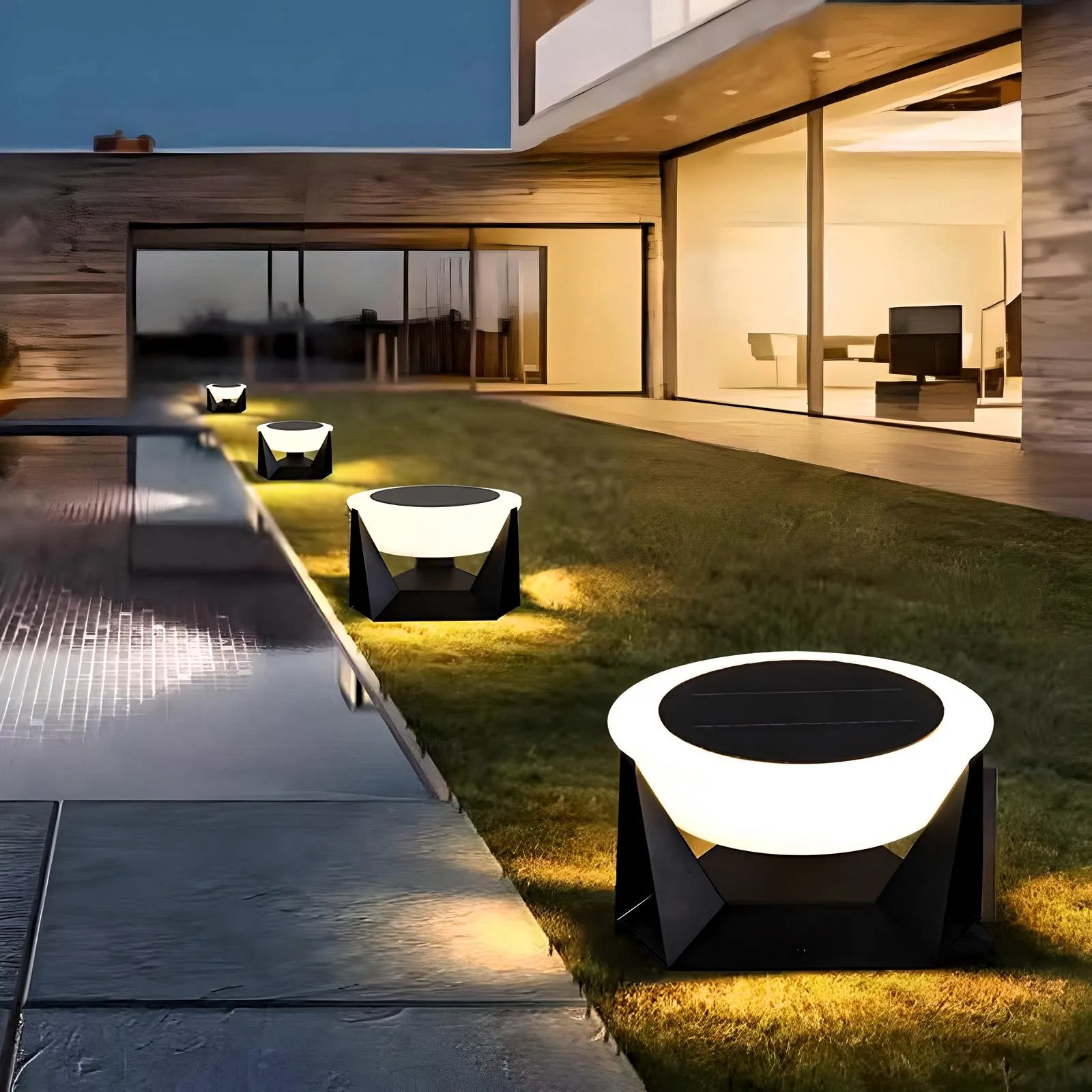 Luminous Glow Solar Lantern