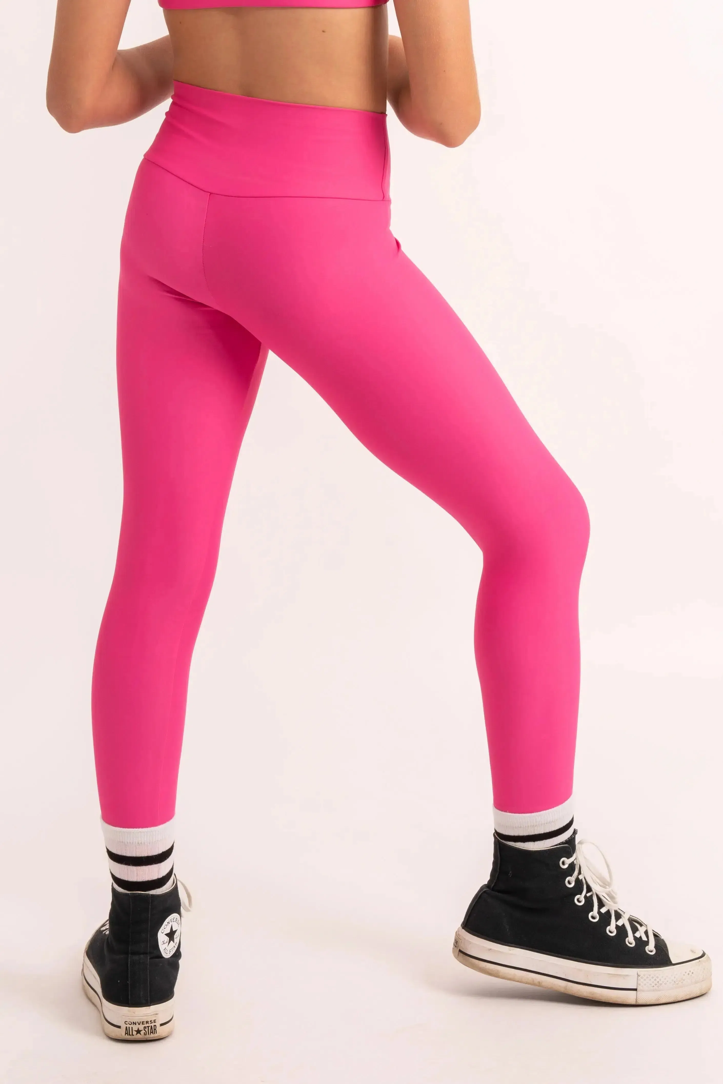 Performance Kids Leggings - Candy Pink
