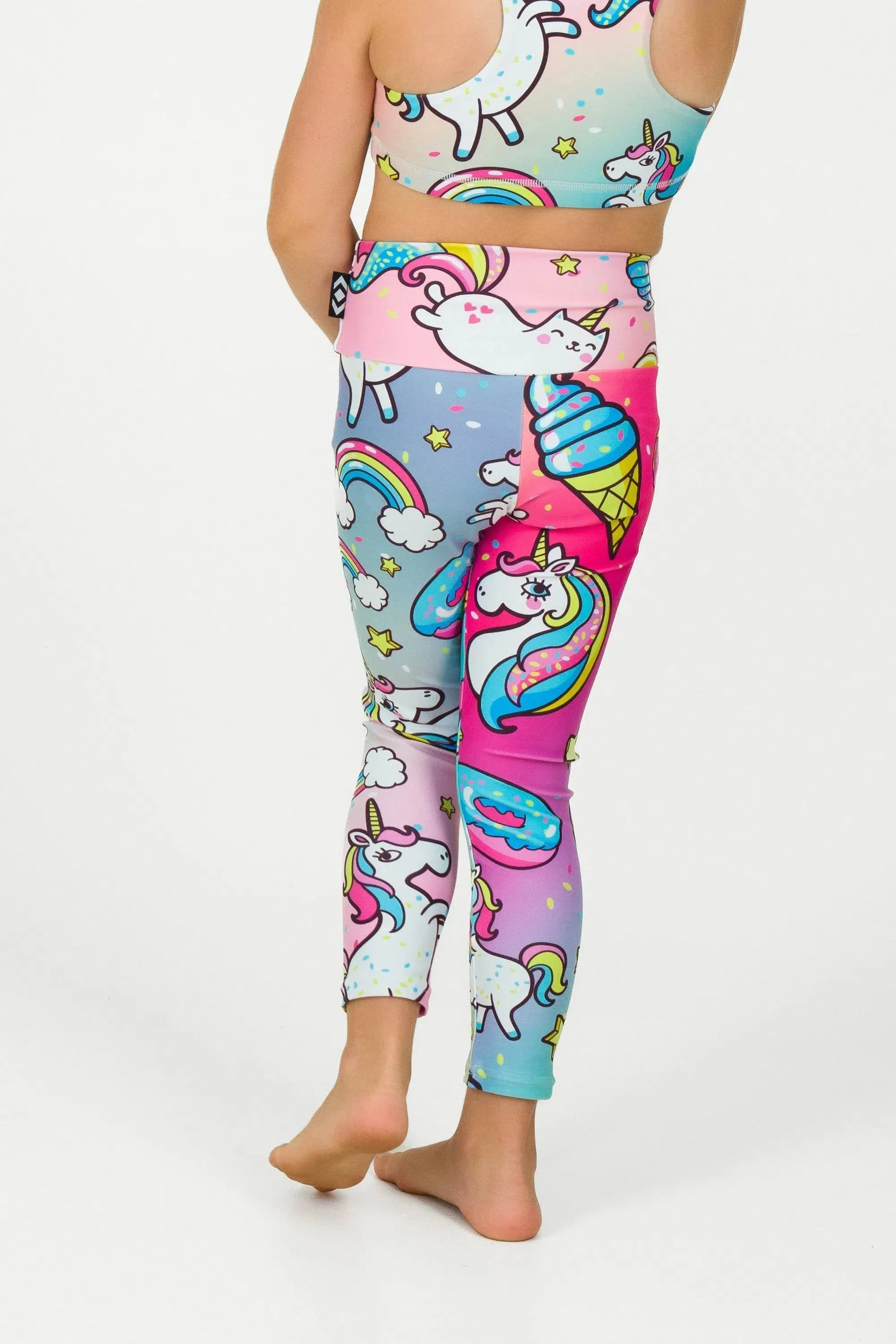 Performance Kids Leggings - Unicorn