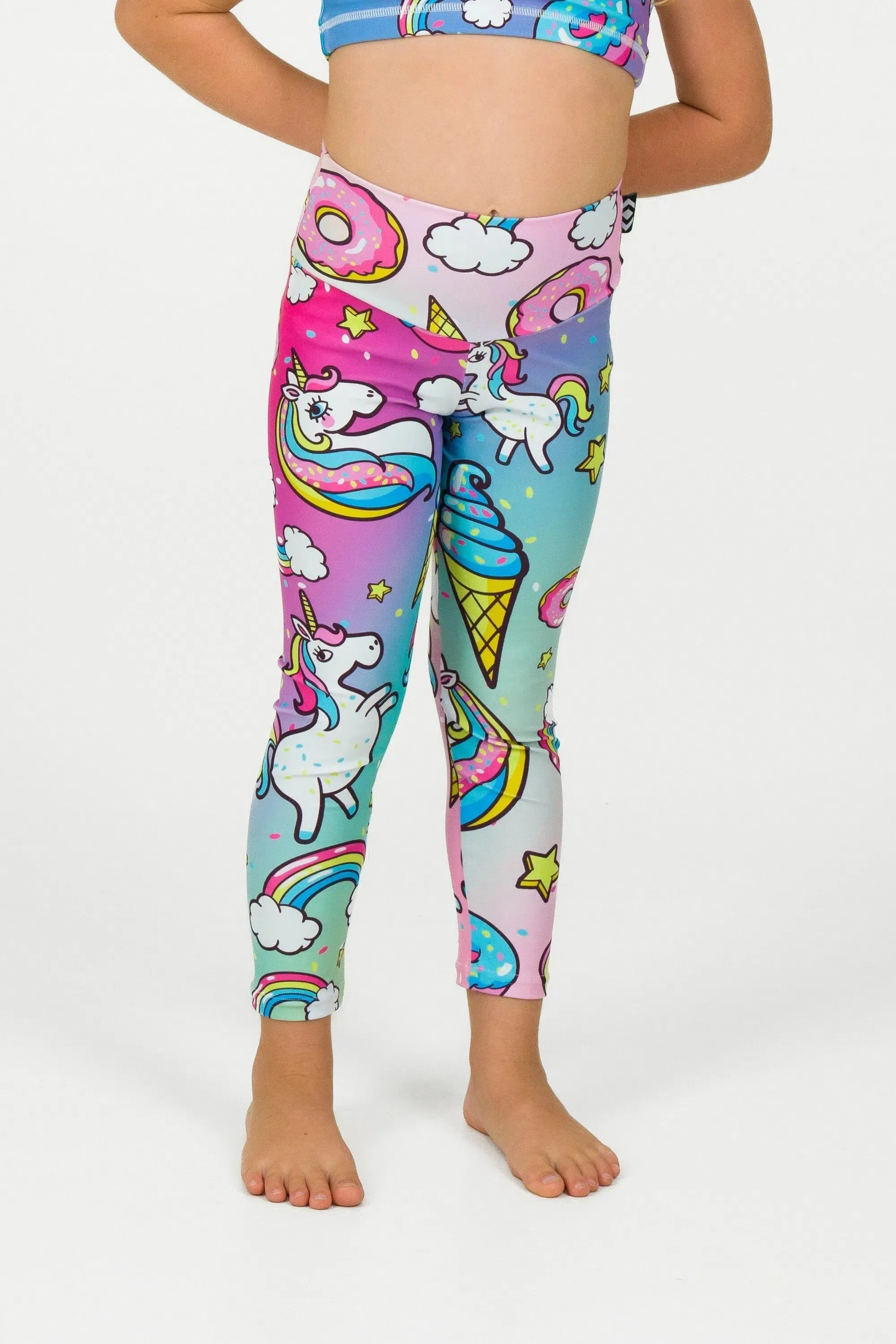 Performance Kids Leggings - Unicorn