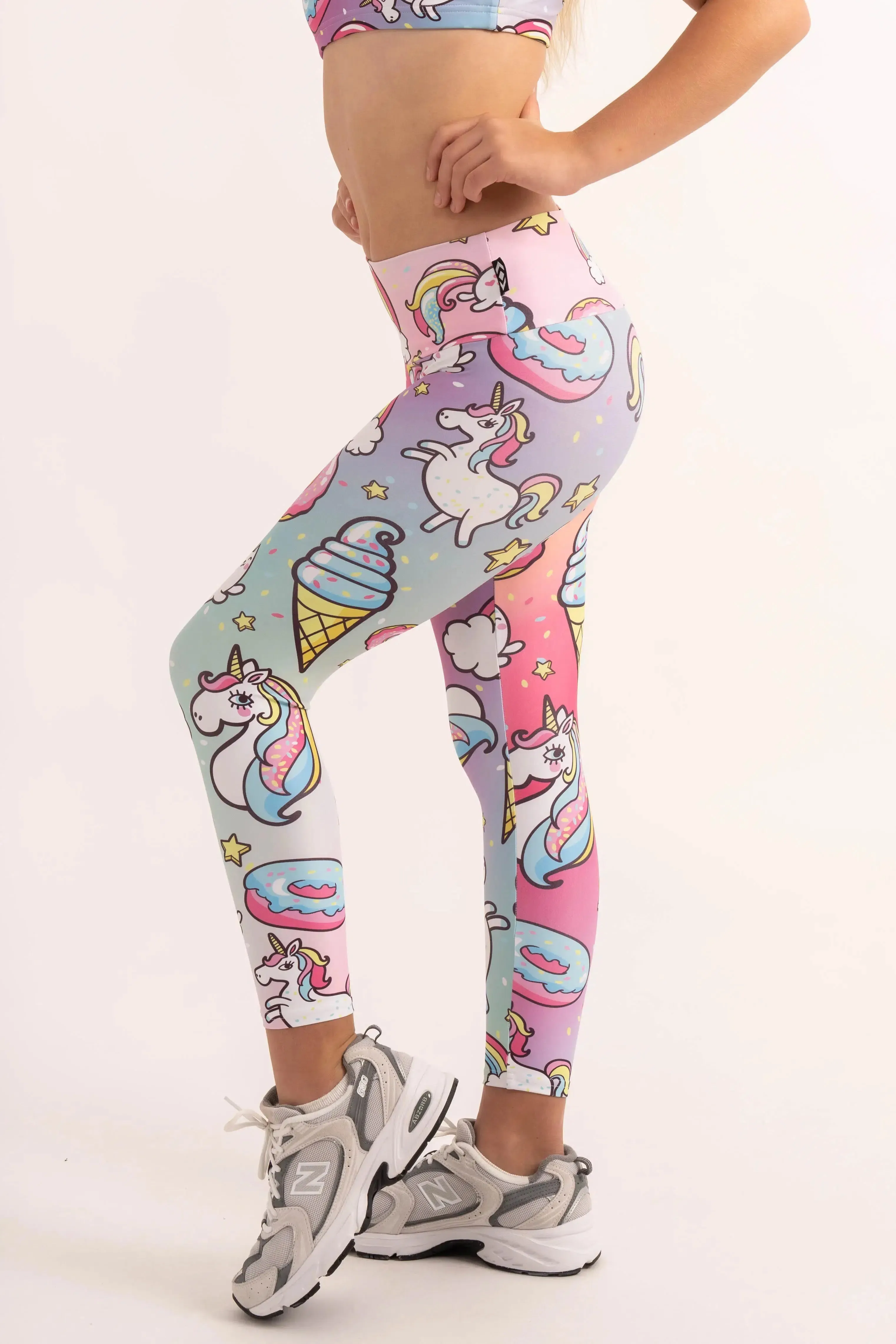 Performance Kids Leggings - Unicorn