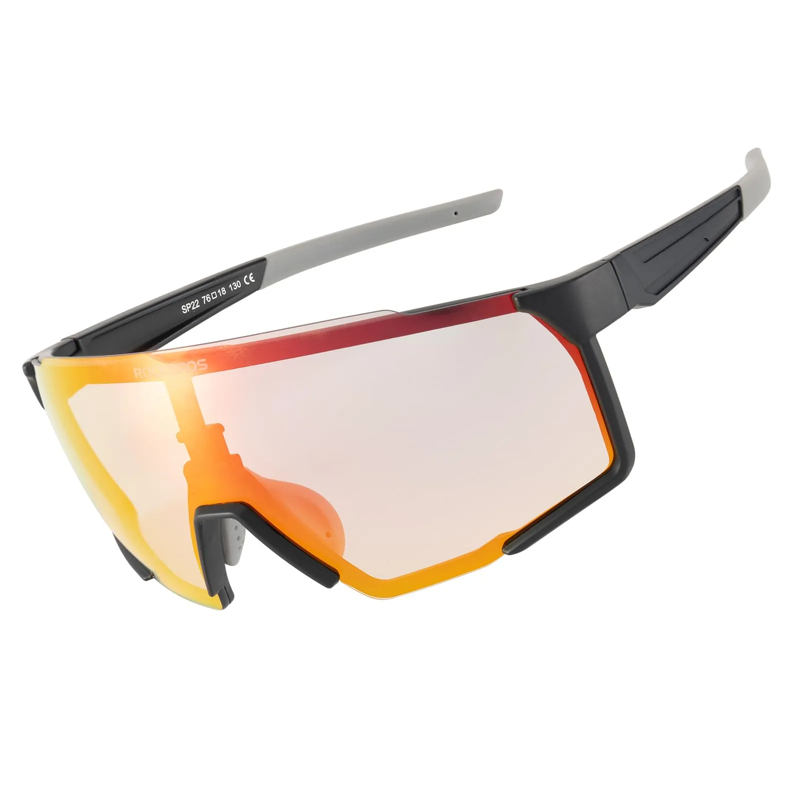 ROCKBROS Photochromic Sport Cycling Sunglasses for Men Women Lightweight UV Protection
