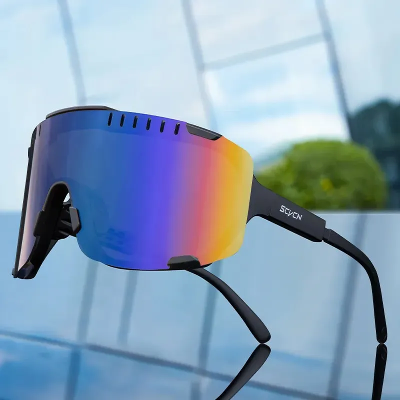 SCVCN Cycling Glasses Outdoor Sports Bicycle Sunglasses UV400 Men MTB Cycling Sunglasses Women Road Bike Glasses