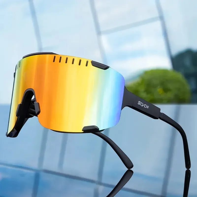 SCVCN Cycling Glasses Outdoor Sports Bicycle Sunglasses UV400 Men MTB Cycling Sunglasses Women Road Bike Glasses