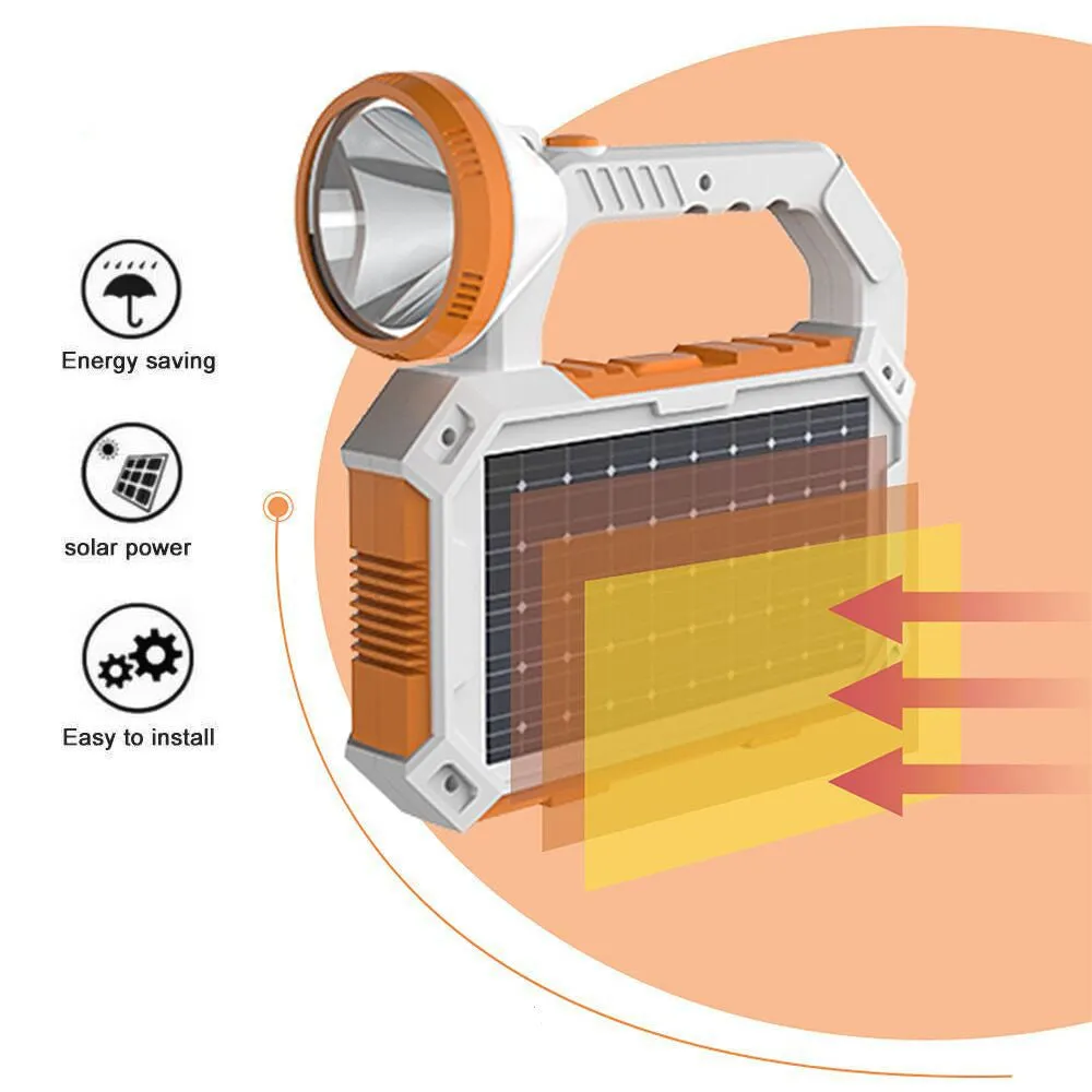 Solar Lantern & Multifunctional LED Searchlight