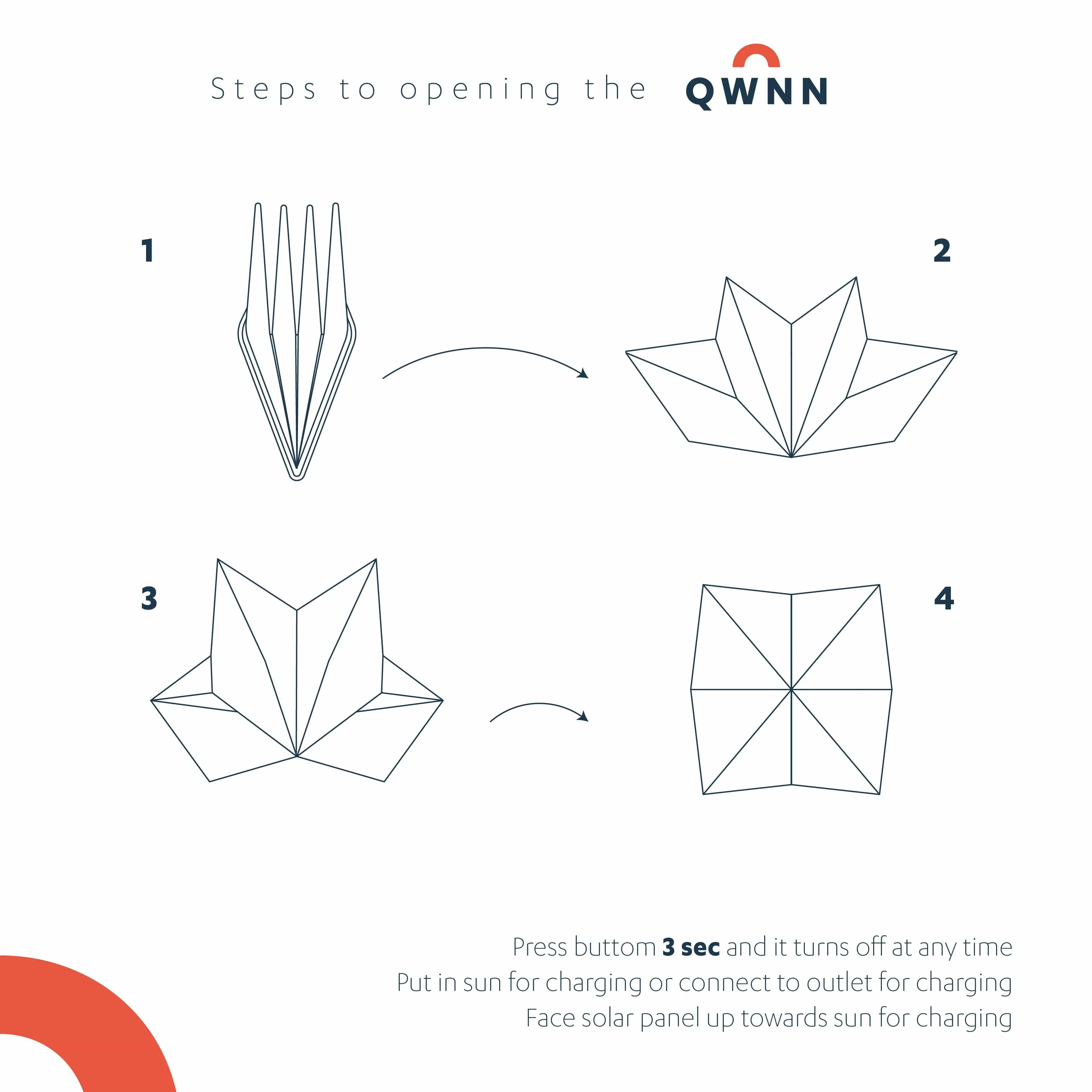 Solar-Powered Light   Power Bank: Solar QWNN