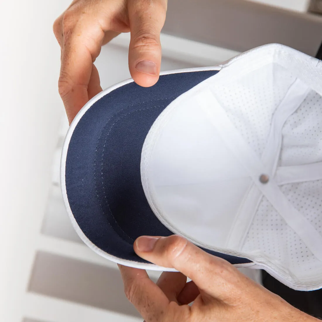 Sports Cap TC 900 56 cm - White/Navy