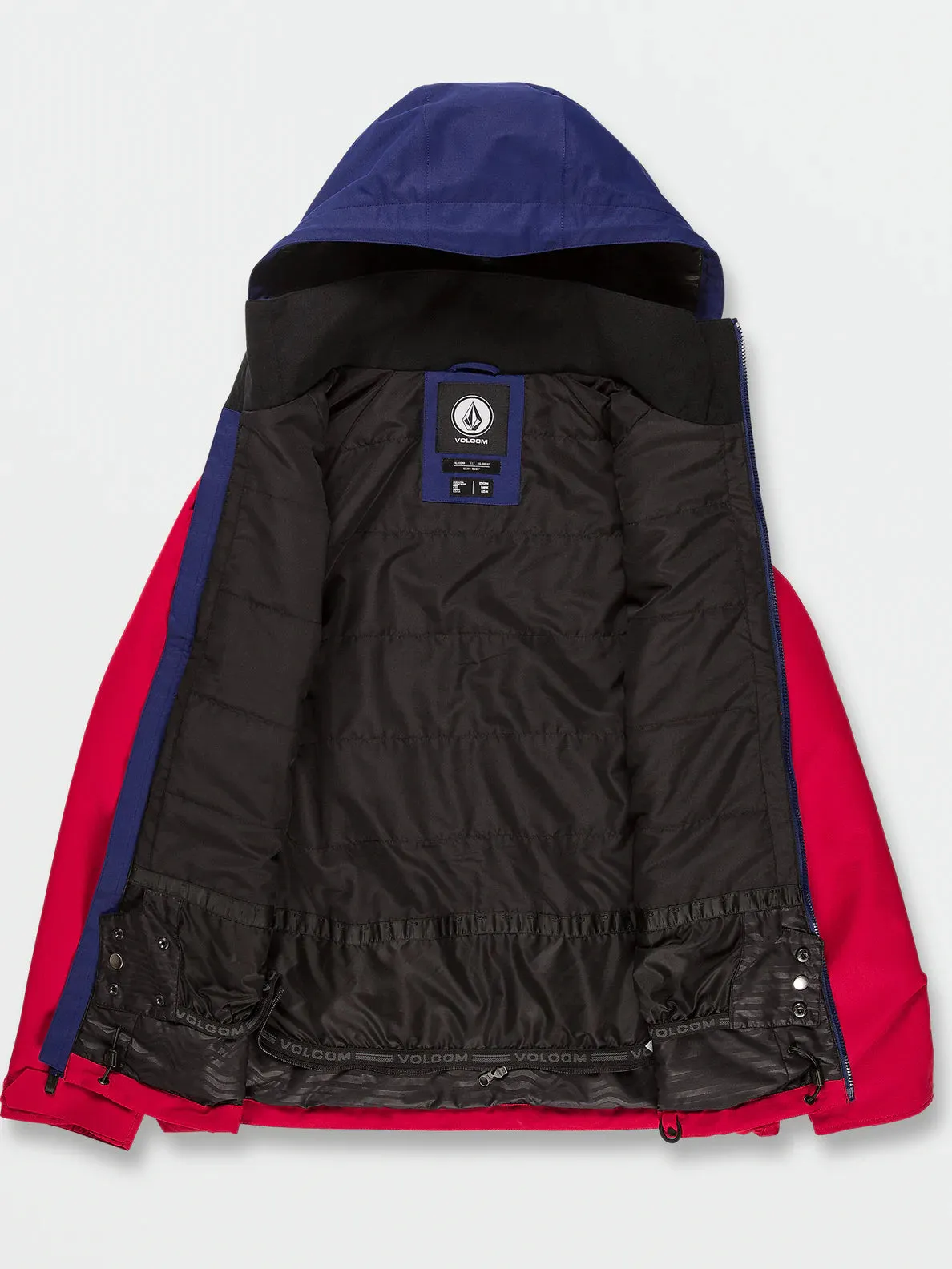 Volcom 2836 Insulated Jacket Red G0452308-RED