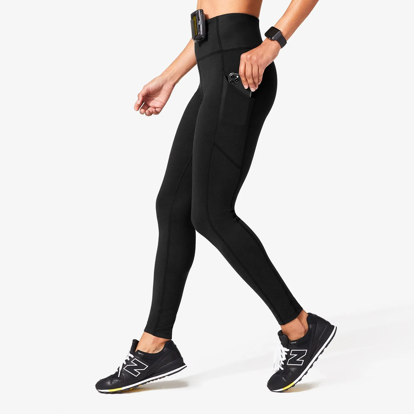 women's Black 300 Performance Leggings