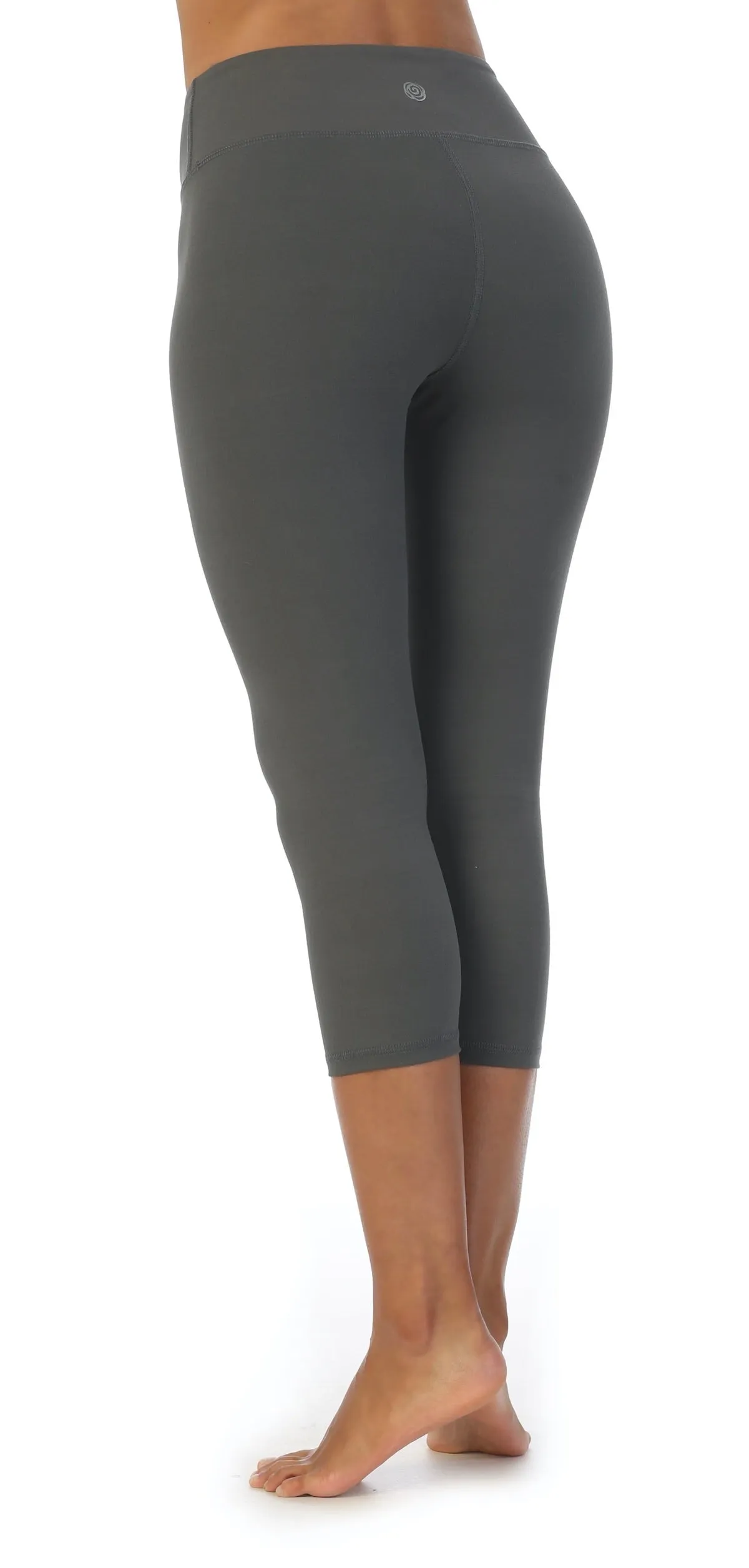 Women's High Waist Three-Fourth Compression Leggings
