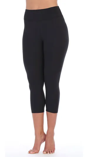 Women's High Waist Three-Fourth Compression Leggings