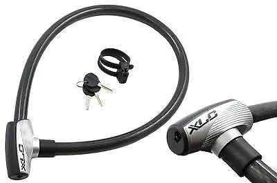 XLC CORELONE HEAVY DUTY SECURITY CABLE LOCK 1000x22mm 1 METRE